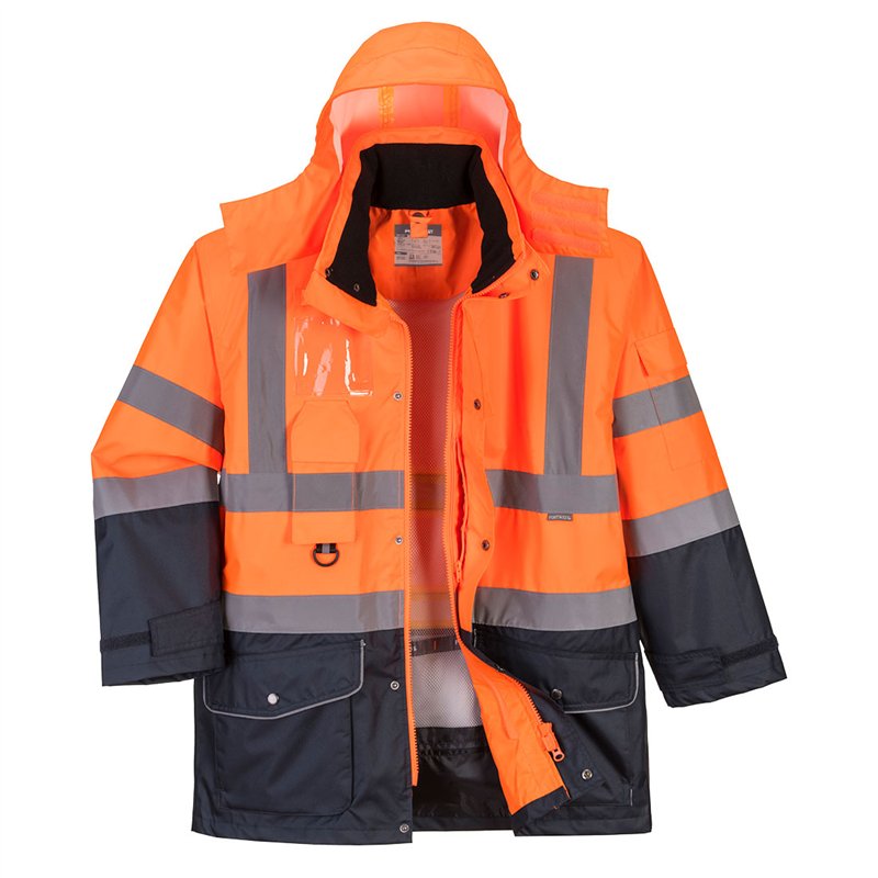 Parka Haute-Visibilité 7-en-1 Traffic Contrast