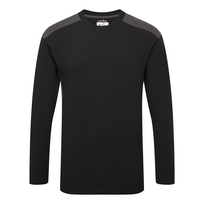T-Shirt Bicolore Manches Longues