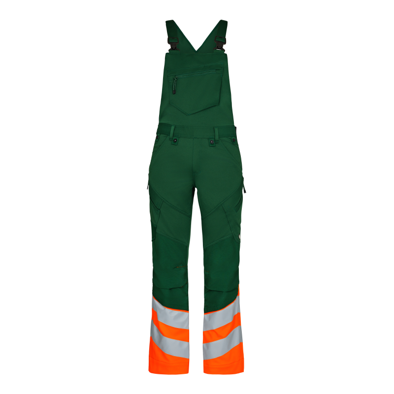 Cotte à Bretelles Safety avec Tissu Extensible dans 2 Sens