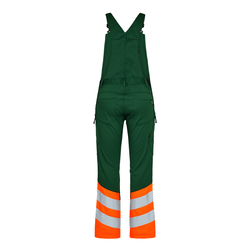 Cotte à Bretelles Safety avec Tissu Extensible dans 2 Sens