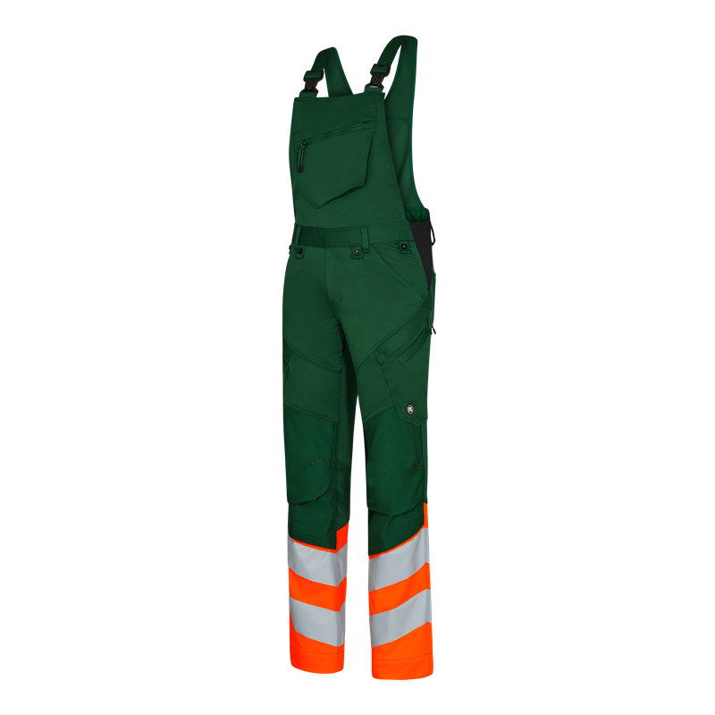 Cotte à Bretelles Safety avec Tissu Extensible dans 2 Sens