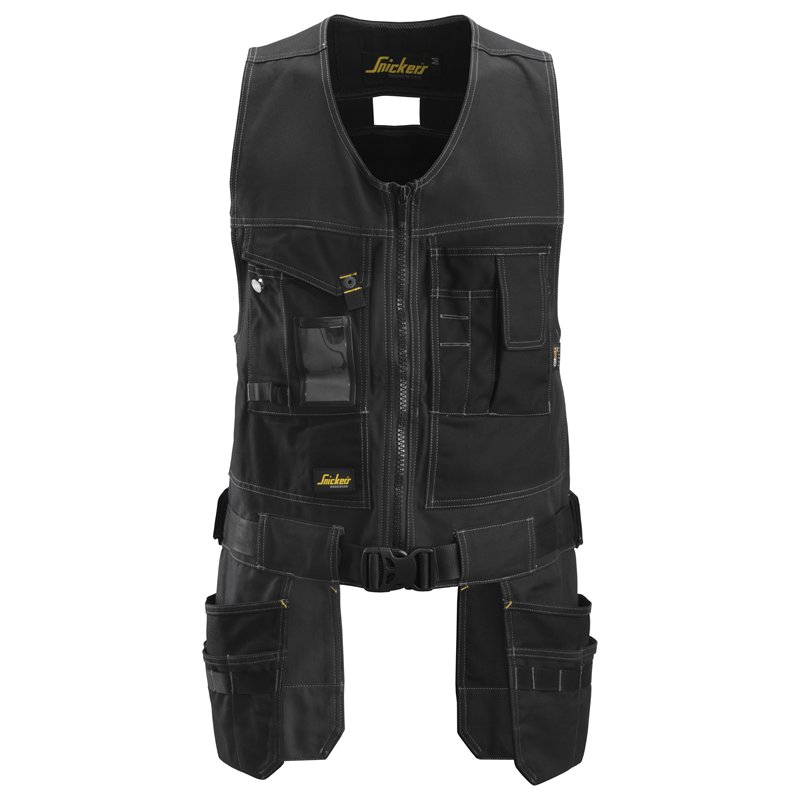 Snickers Gilet Porte-outils en Tissu Stretch avec Poches Holster