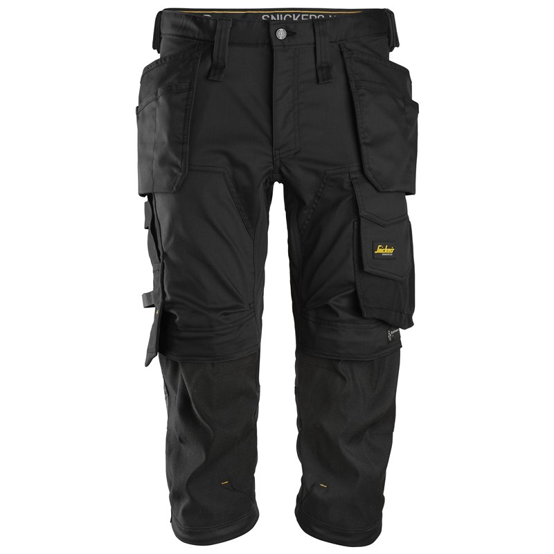 Snickers Pantacourt en Tissu Extensible avec Poches Holster