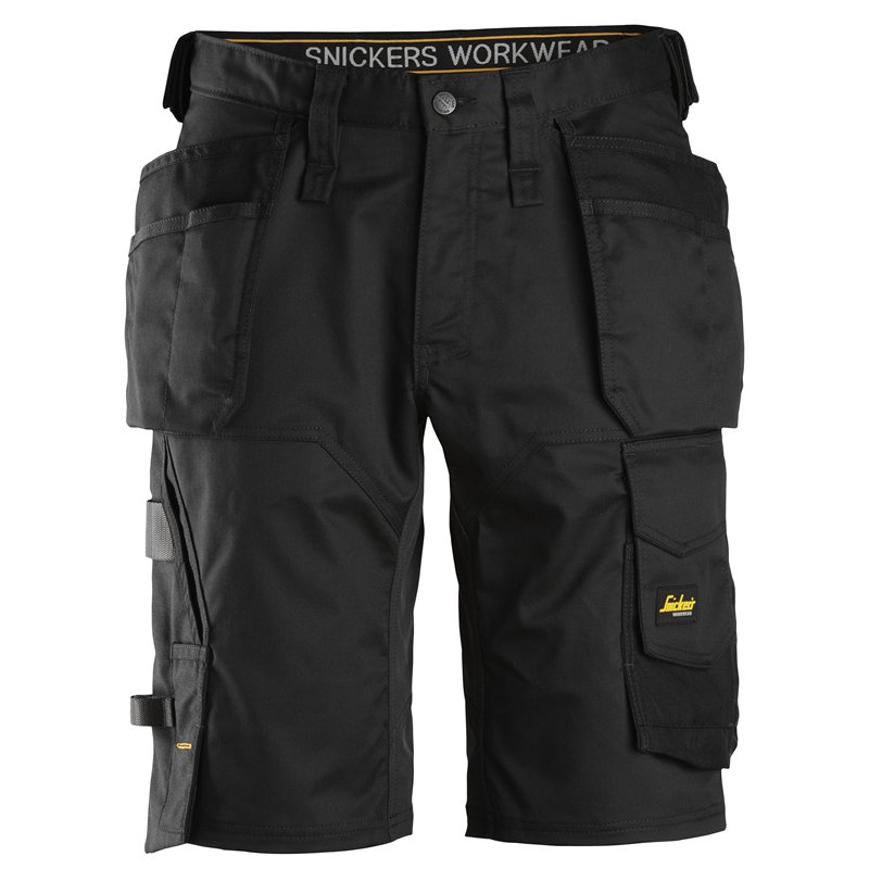Snickers Short en Stretch avec Poches Holster, Coupe Large