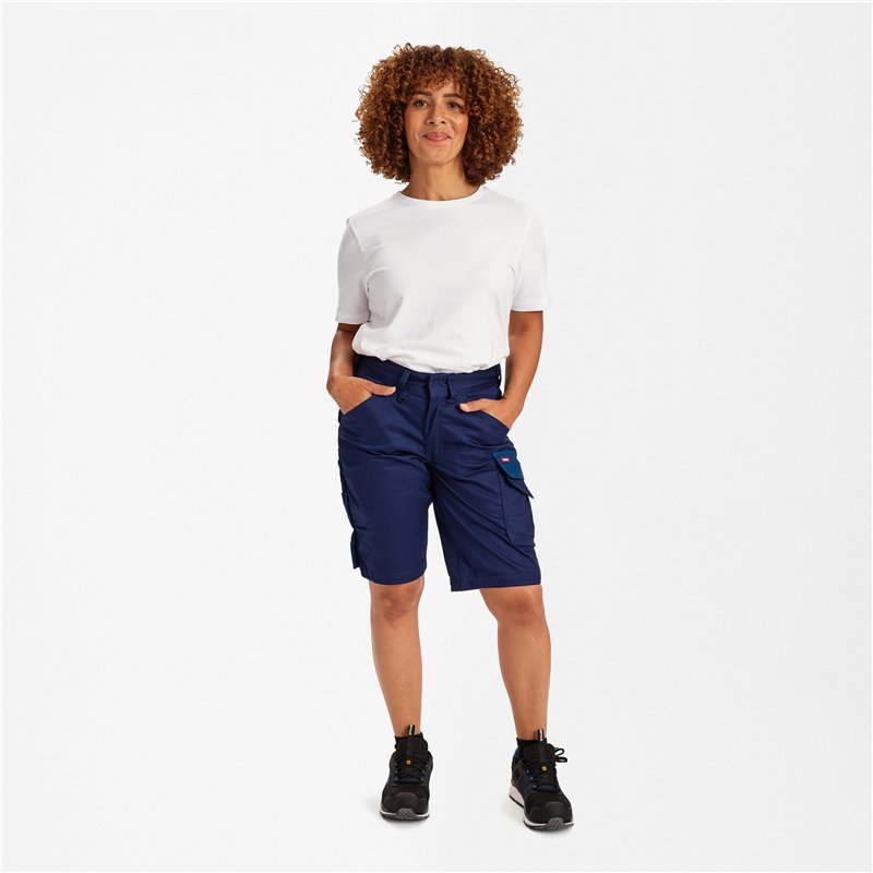 Short de Travail Galaxy pour Femmes avec Tissu Extensible dans 2 Sens