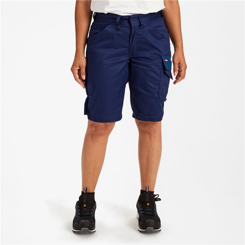 Short de Travail Galaxy pour Femmes avec Tissu Extensible dans 2 Sens