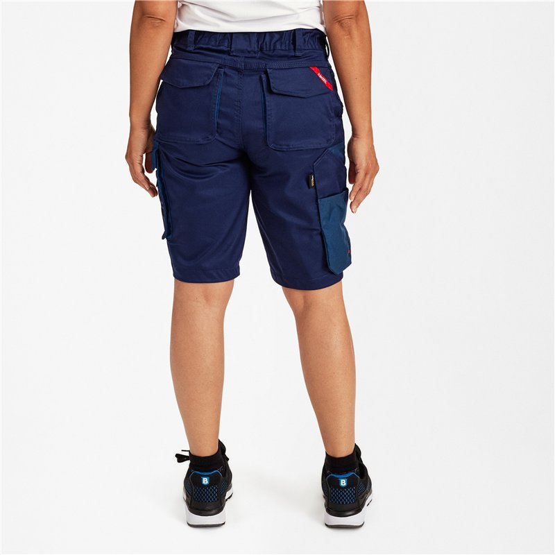 Short de Travail Galaxy pour Femmes avec Tissu Extensible dans 2 Sens