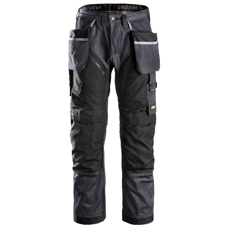 Snickers RuffWork Denim, Pantalon avec Poches Holster
