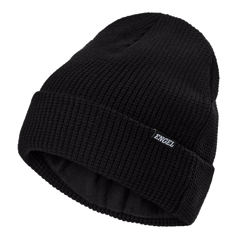 Bonnet Tricoté avec Effets Point de Groseilles