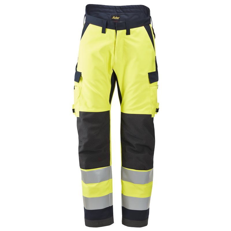 Snickers ProtecWork, Pantalon Isolé Haute Visibilité, Classe 2